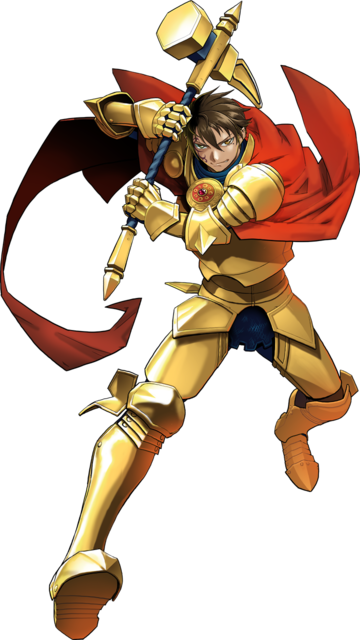 黄金鎧の戦士